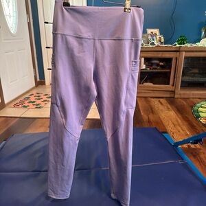 Zyia Active Lilac Purple High-Waisted Leggings